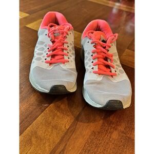 Nike Air Zoom Pegasus Women's Size‎ 9 Grey/Bright Orange Running Shoes